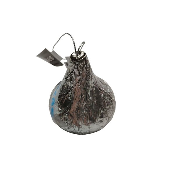 Hersheys Kisses 3 inch Novelty Decoupage Christmas Holiday Ornament - Picture 3 of 4